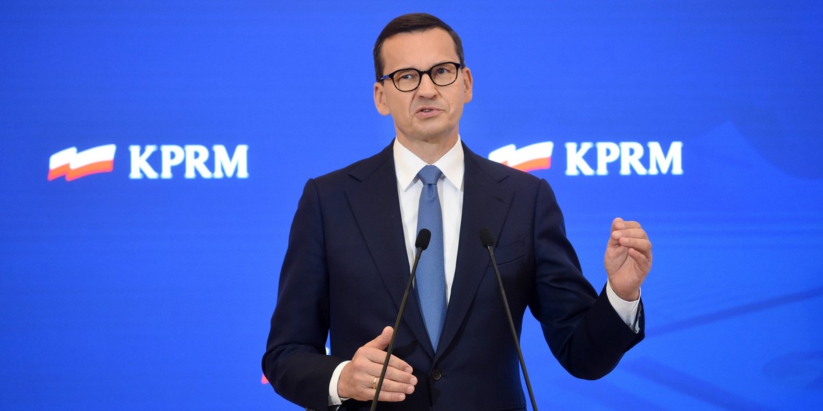 Premier Mateusz Morawiecki.