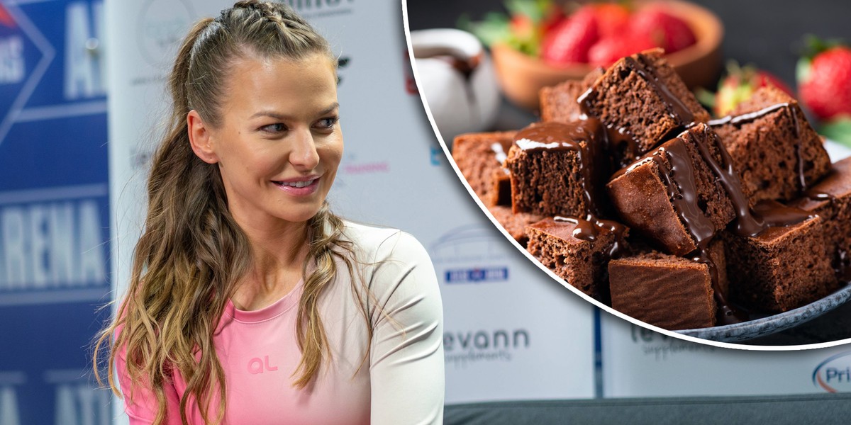 Anna Lewandowska opublikowała po hiszpańsku przepis na brownie z fasolą. Czy to krok do podboju hiszpańskiego rynku?