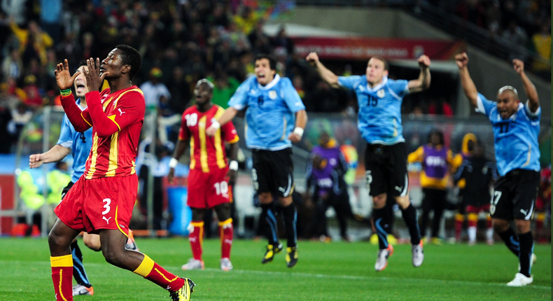 Asamoah Gyan seeks another chance to redeem himself against Uruguay