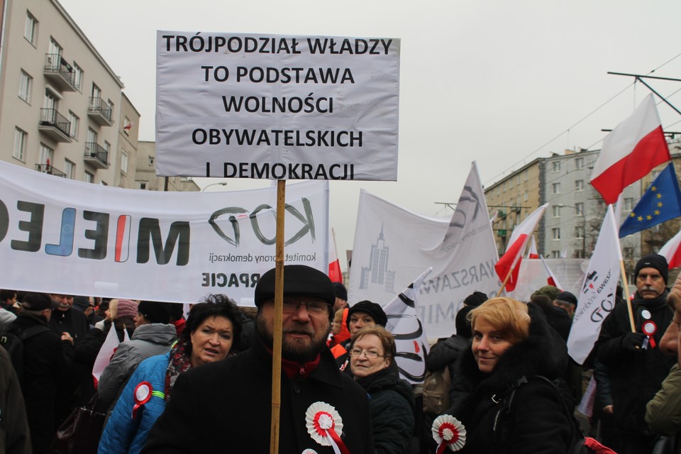 Maarsz KOD Warszawa. Piotr Halicki 16