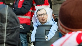 Atak na dom ministra rolnictwa. Policja wkroczyła do akcji