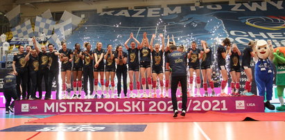 Policka kopalnia złota! Siatkarki Chemika Police dziewiąty raz wywalczyły tytuł mistrza Polski