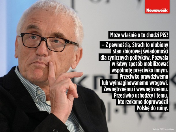 Jan Tomasz Gross dla Newsweeka 