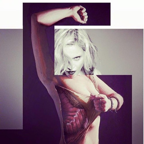 Madonna pokazuje swoje... wnętrze