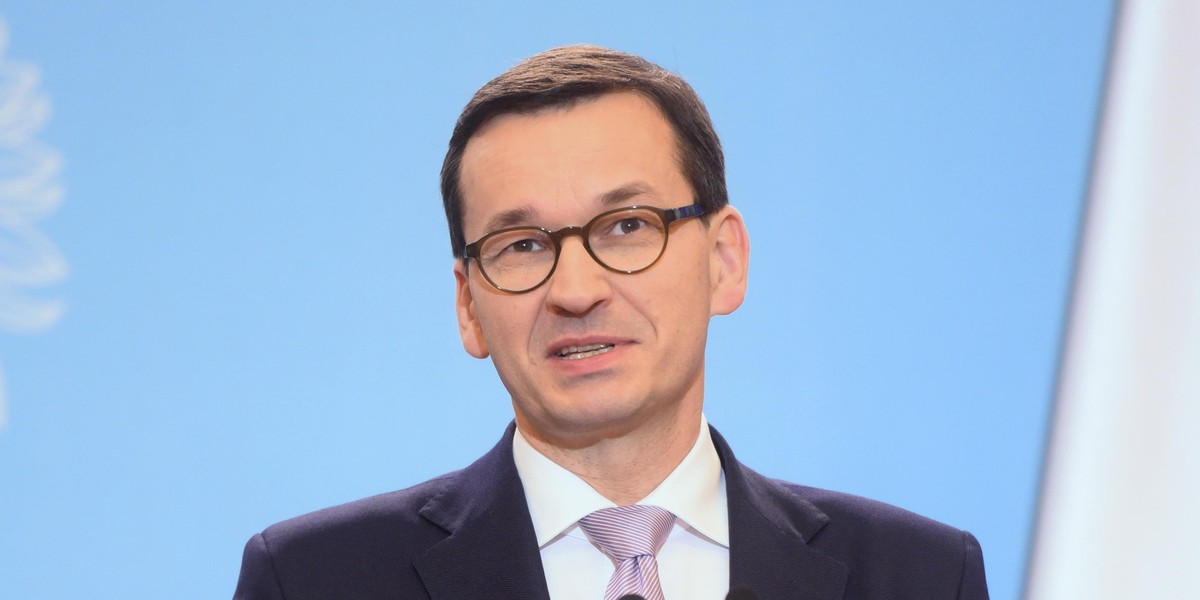 Premier Mateusz Morawiecki