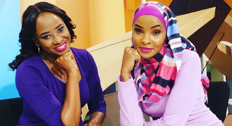 Lulu Hassan and State House Spokesperson Kanze Dena