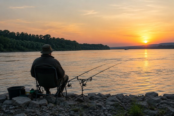 Marko doživeo san svakog ribolovca! Iz Dunava izvukao džinovsku ribu od 21,5 kg: 