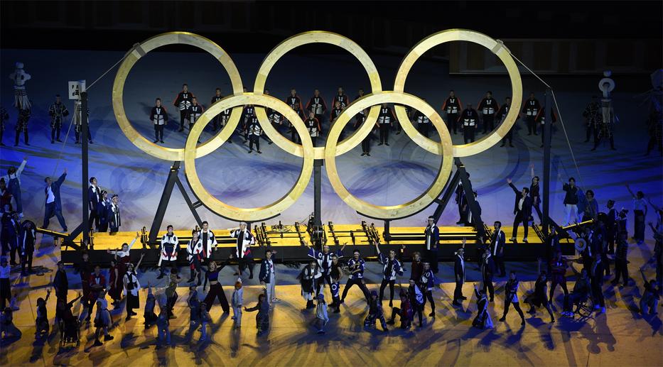 Olimpia 2021. A magyarok is bevonultak  Fotó: MTI / Czeglédi Zsolt