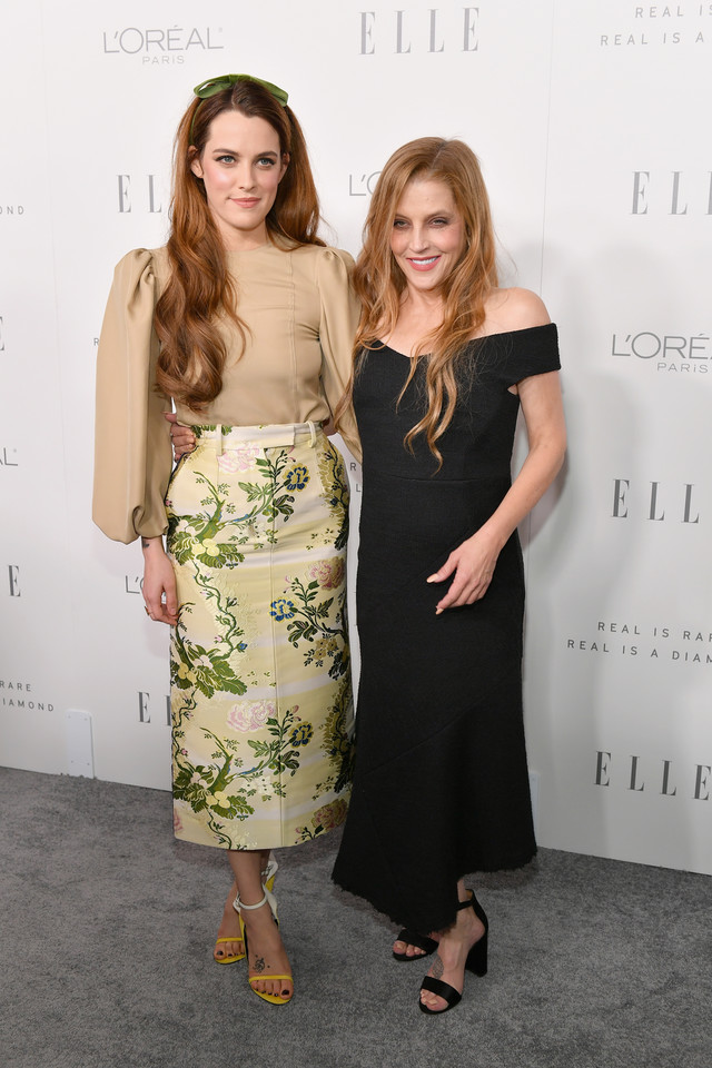 Riley Keough i Lisa Marie Presley