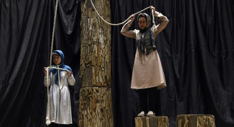 Producers hope the Afghan play will raise awareness about the enduring impact of traumatic events