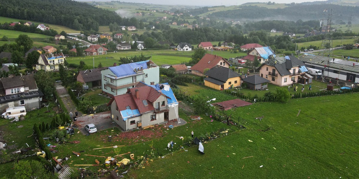 Przerażający obraz zniszczeń