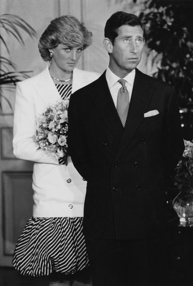 Diana Spencer i książę Karol