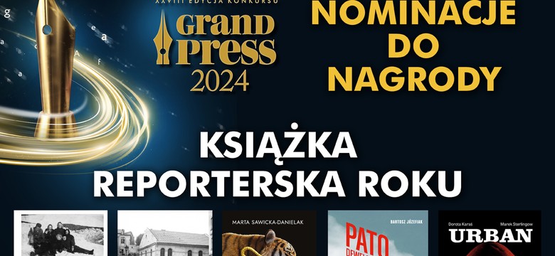 Książka Reporterska Roku 2024. 5 najlepszych reportaży [Grand Press]
