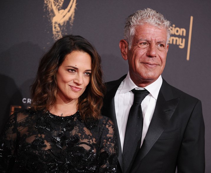 Asia Argento  i Anthony Bourdain