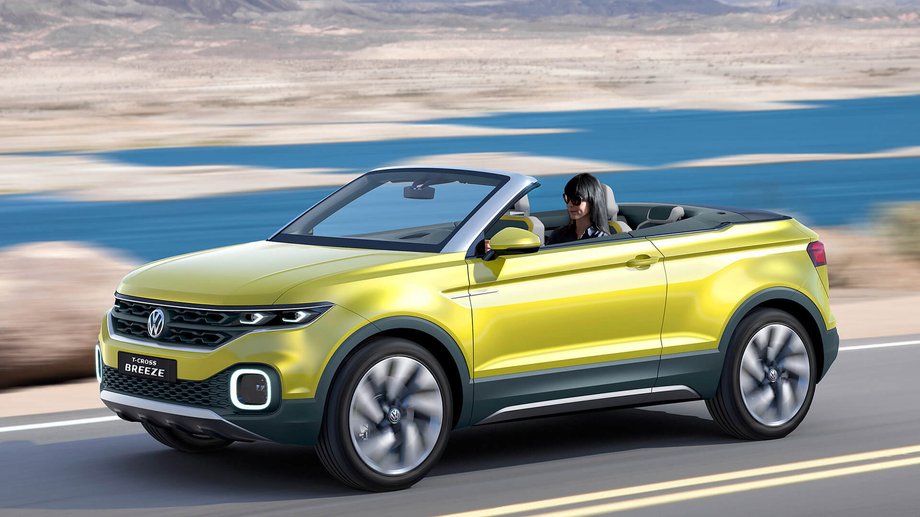 Koncepcyjny T-Roc w wersji cabrio ze składanym dachem