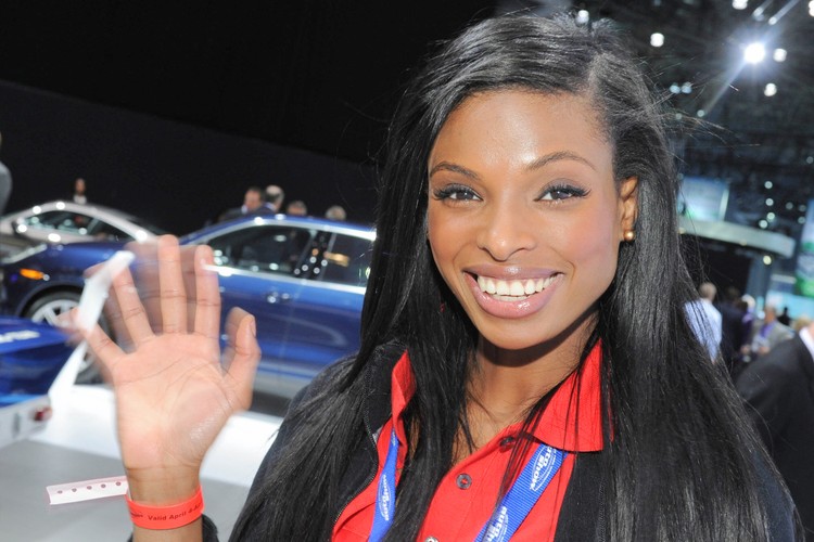 Salon samochodowy w Nowym Jorku