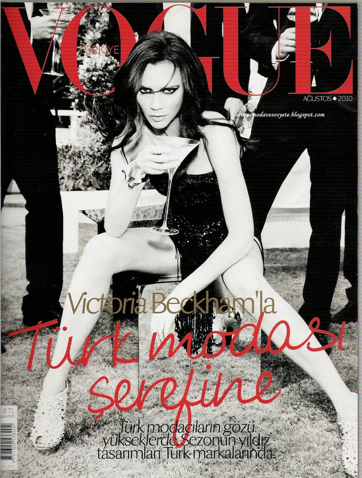 Victoria Beckham w tureckim "Vogue"