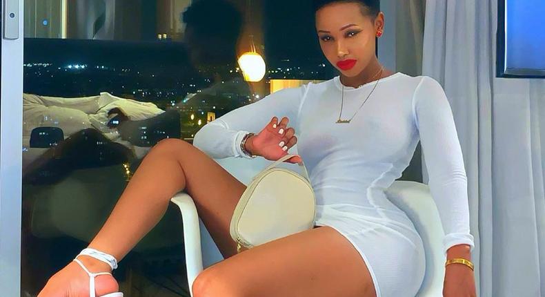 My step Dad Used to beat my mom like crazy- Huddah Monroe narrates 