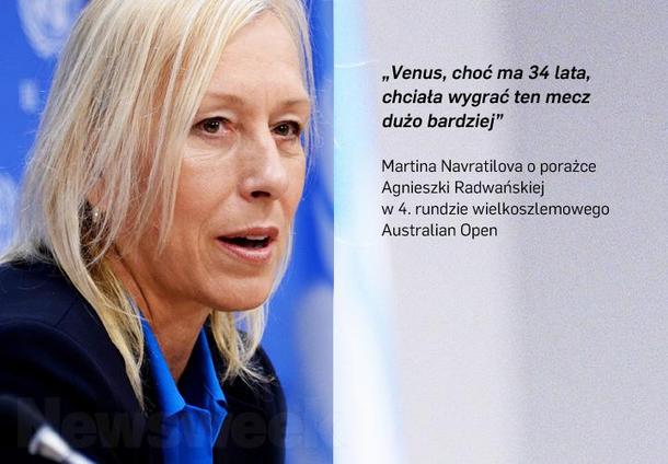 Martina Navratilova cytaty tygodnia