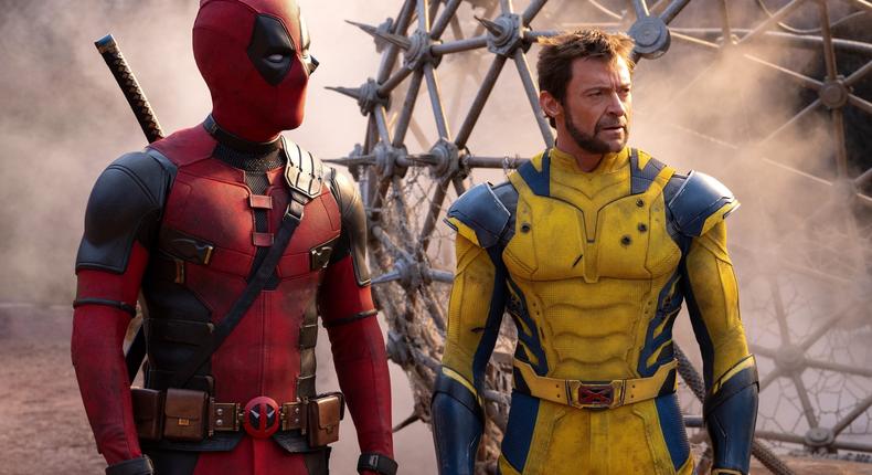 Ryan Reynolds and Hugh Jackman teamed up to star in Deadpool & Wolverine.Jay Maidment/Marvel Studios