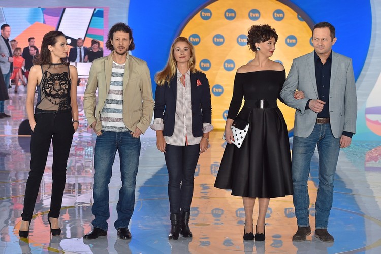 'Nie rób scen': Joanna Brodzik, Aleksandra Popławska, Monika Mariotti, Andrzej Konopka, Wojciech Solarz