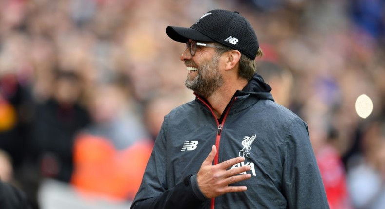 Liverpool manager Jurgen Klopp is aiming to win for the first time at Old Trafford