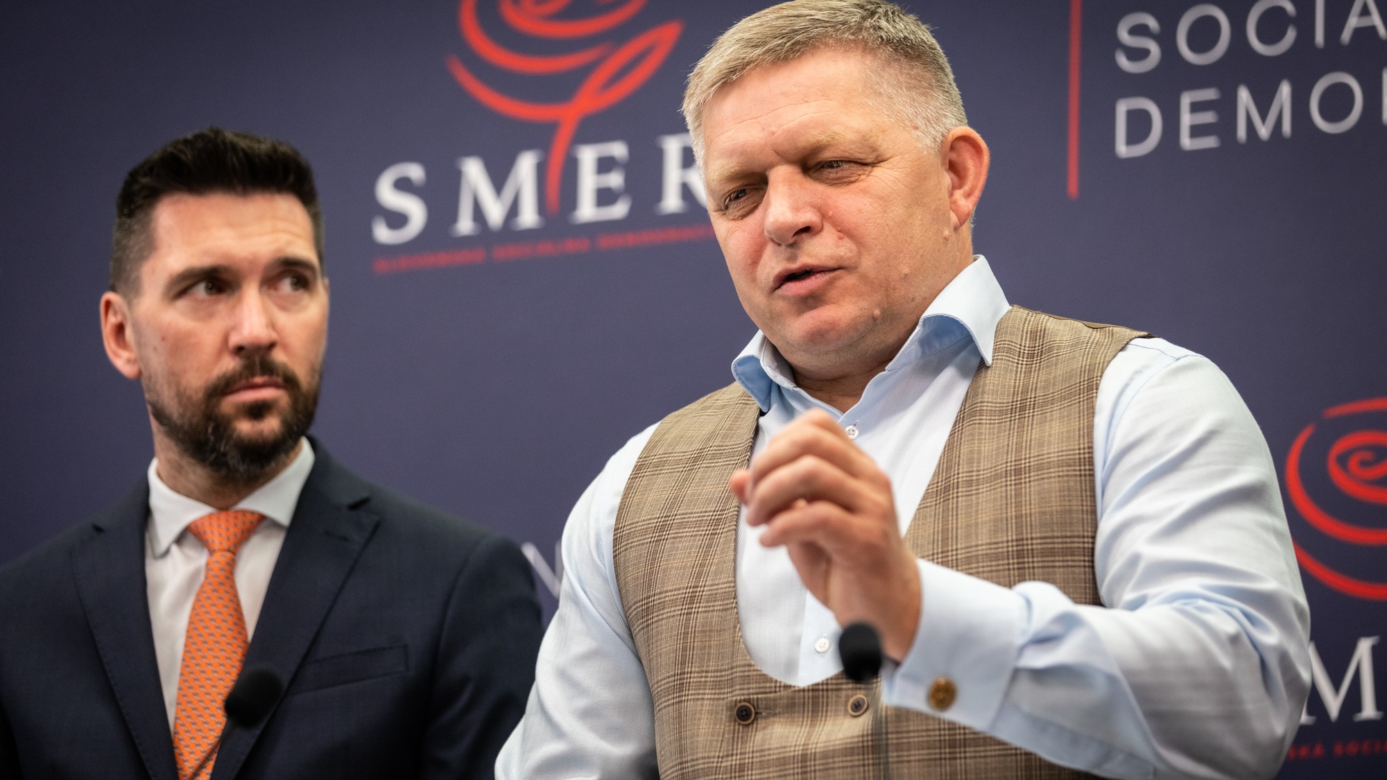 Robert Fico a Richard Takáč