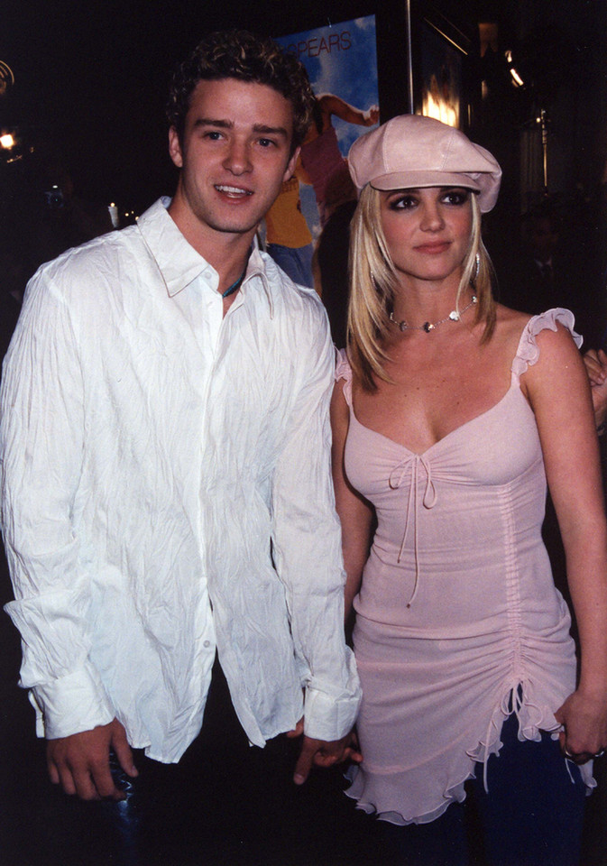 Britney Spears i Justin Timberlake w 2002 roku