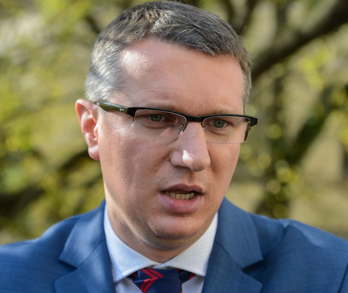 Wiceprezes Nowej Prawicy, kandydat na prezydenta Warszawy Przemysław Wipler