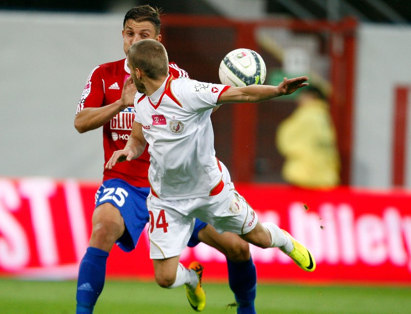 Mecz ekstraklasy Piast - Widzew