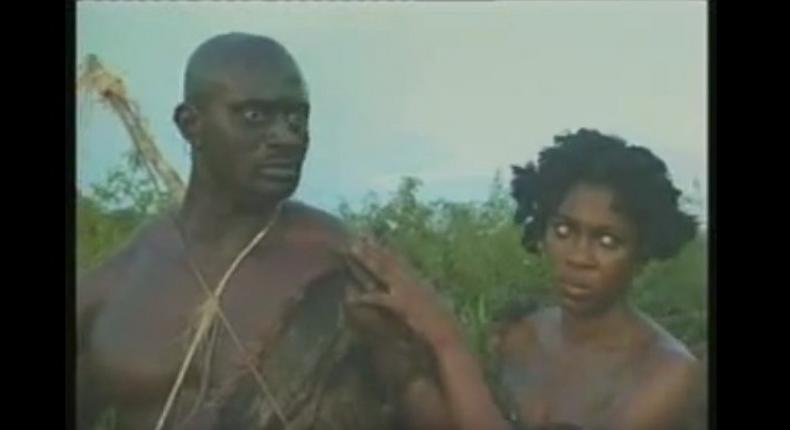 Scene from 2000 Nollywood movie Vuga