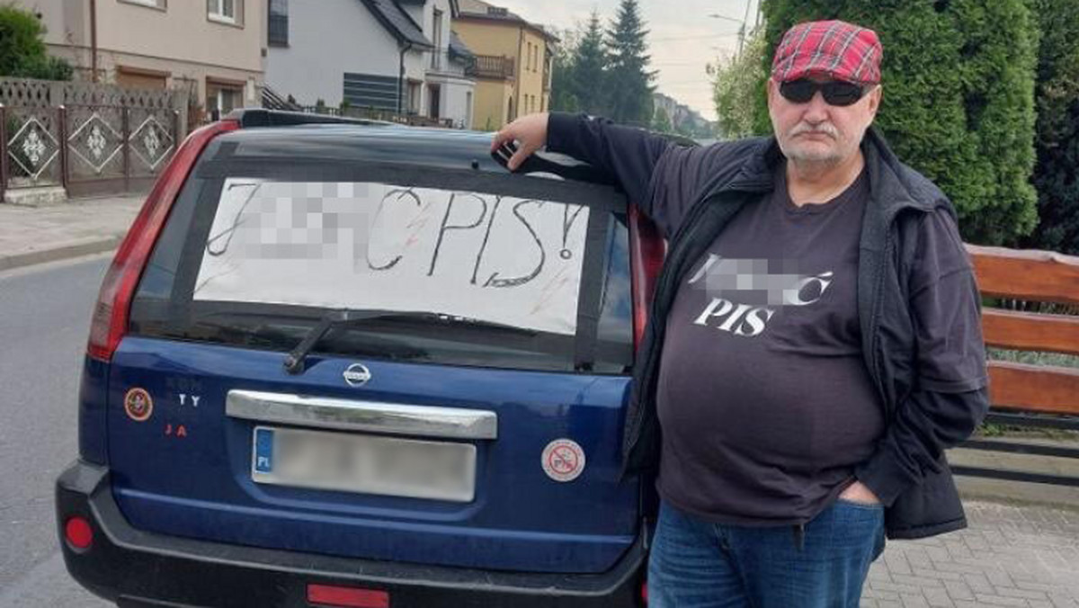 Wystąpił w koszulce "j***ć PiS". Sąd zdecydował o karze