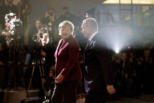 Angela Merkel i Władimir Putin fot. Shutterstock fot. berlinpictures16