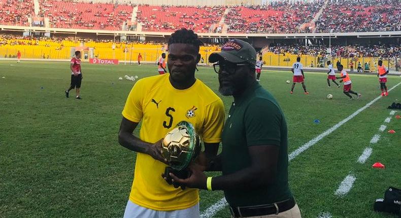 Thomas Partey receives Africa Best XI award