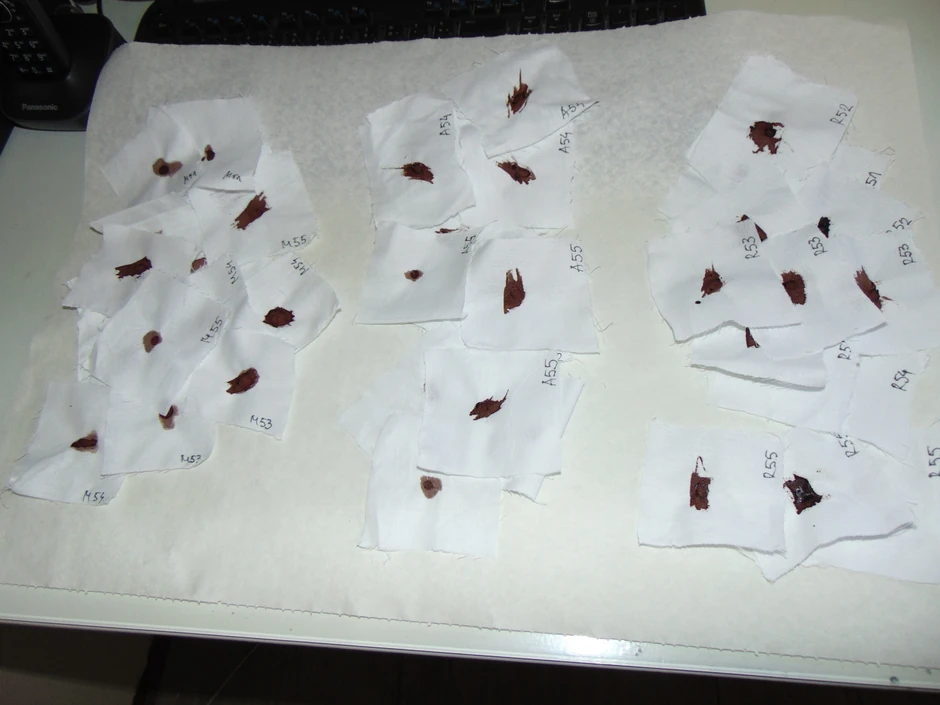 Krvne mrlje pričaju priču o zločinu