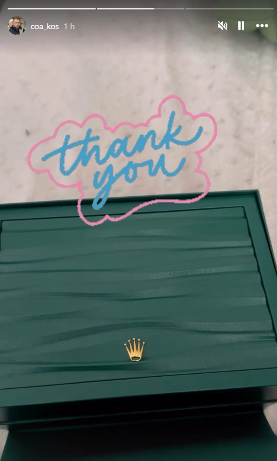 Aca se pohvalio skupocenim satom