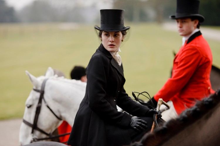 Michelle Dockery w serialu 'Downton Abbey'