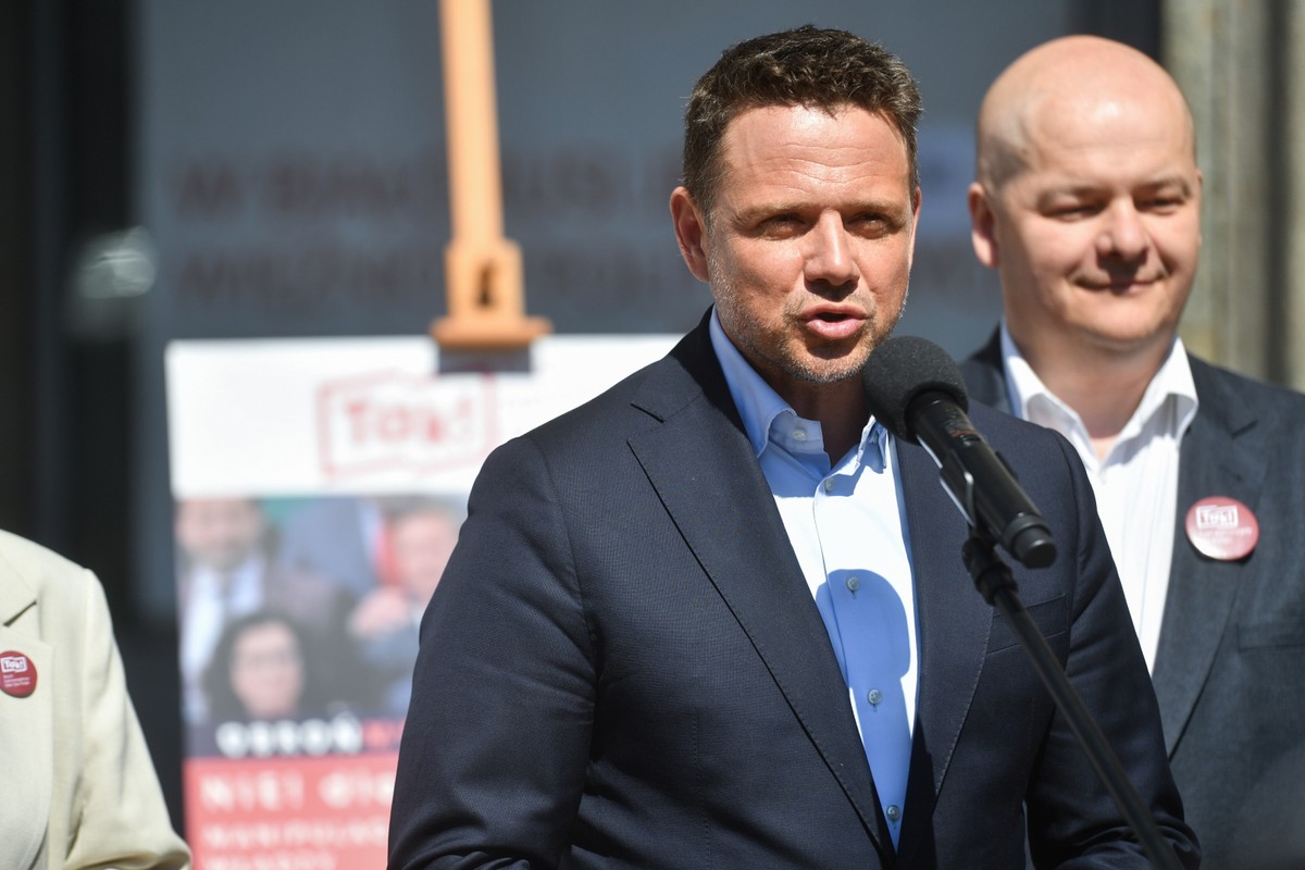 Prezydent Warszawy Rafał Trzaskowski