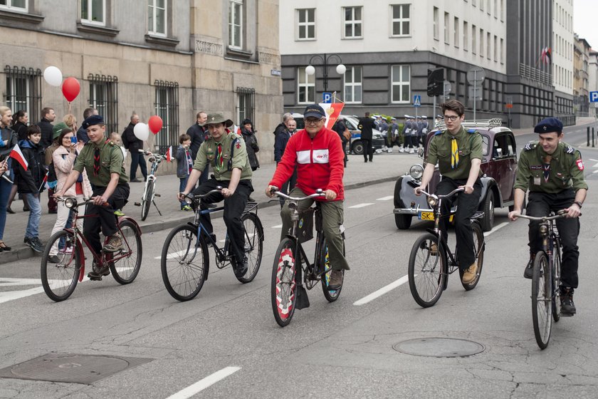 Obchody święta 3 Maja w Katowicach