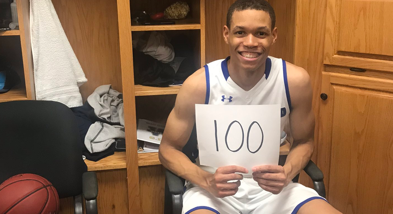 jj culver 100 points