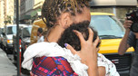 Beyonce z córeczką Blue Ivy Carter w Nowym Jorku