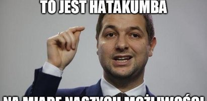 Internauci drwią z „hatakumby” Jakiego. Zobacz najlepsze memy