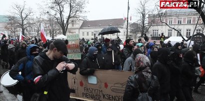 Koalicja antyfaszystowska przeszła ulicami Warszawy