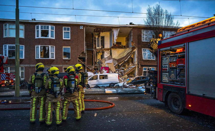 Holandia: Wybuch w Hadze. Zawaliła się część budynku. Są ranni