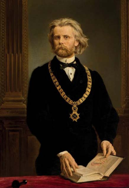 Jan Matejko - "Portret prof. dr. Karola Gilewskiego" (1872 r.)
