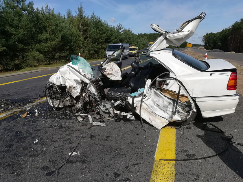 Wypadek w województwie lubuskim