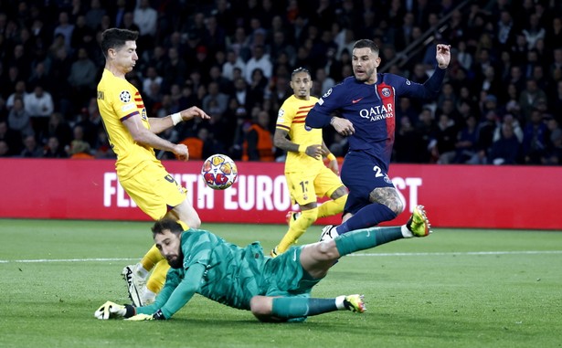 Gianluigi Donnarumma, Lucas Hernandez i Robert Lewandowski