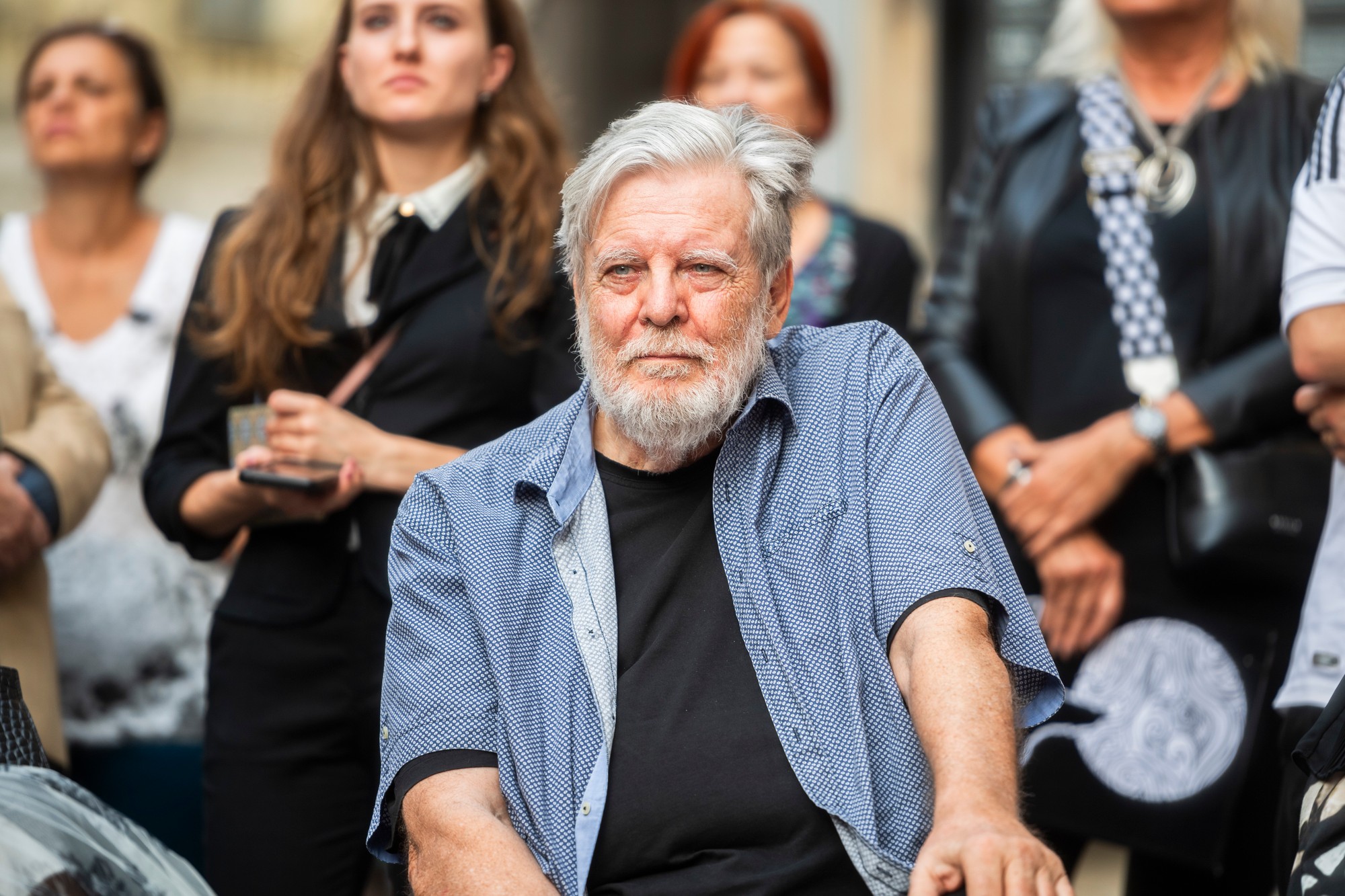 Textár a spisovateľ Boris Filan.
