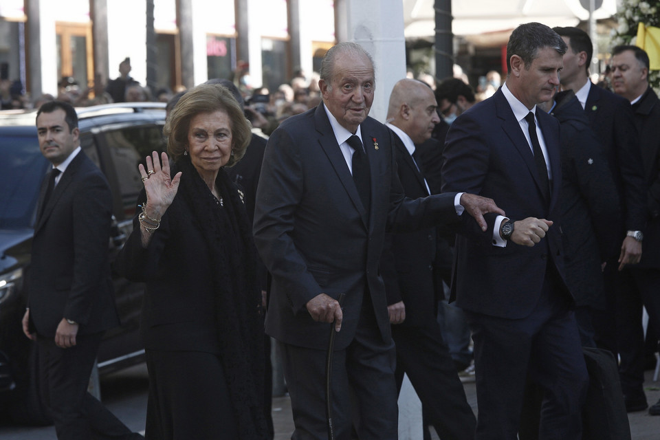 Juan Carlos (były król) i Zofia (była królowa)