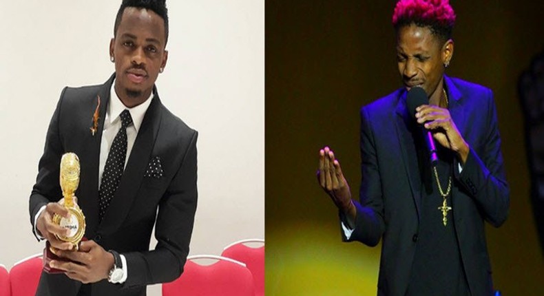 Diamond (Left) and Eric Omondi(Right)